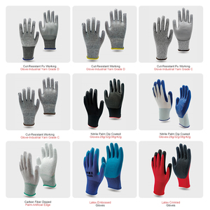 Bọt tráng găng tay làm việc tuyệt vời khô grip thoải mái phù hợp cho thời gian dài mặc - Product Image 5