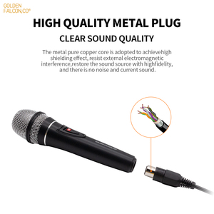 Micrófono con cable para karaoke, micrófonos dinámicos de mano de 6,5 mm para cantar en KTV - Product Image 4