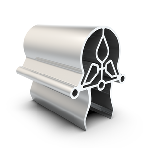 超品质定制阳极氧化挤压框架 <span class=keywords><strong>LED</strong></span> 灯外壳 铝制散热器 铝挤压型材 - Product Image 1