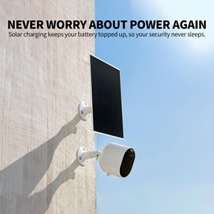 Panneau solaire en silicium monocristallin 3W/5W pour <span class=keywords><strong>Arlo</strong></span> Essential Ultra Series Go 2 Pro 3/4/5S/6/6 XL, câble étanche IP65 de 4m - Product Image 5