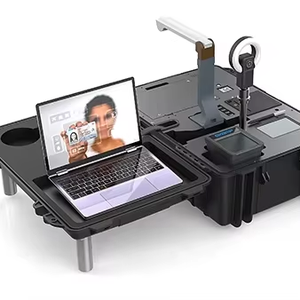 Kit Biometrico All-in-one Africano con Custodia per il Trasporto, Stazione di Alimentazione a Doppia Batteria / Sfondo Fotografico per il Censimento Nazionale - Product Image 2