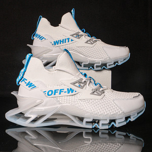 Blade Shape Sole Sports <b>Shoes</b> for Plus Size Women <b>Height</b>-<b>Increasing</b> Professional Trainers Thick Breathable Fashion Trend Spring - Product Image 3