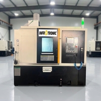 Tour CNC à tourelle automatique QT150, machine de tournage-fraisage légère de haute précision, commande CNC FANUC, 3 axes, 12 stations d'outillage