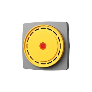 Buzzer Instant Sound Effect Button KACON PMB-P80 D4 Industrial Equipment Alarm DC24V