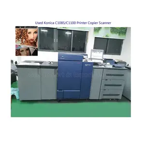 广州二手彩色DI A3数字图像打印机A4 A5激光印刷机，带MFP Fisher用于Minolta Bizhub C1085 C1100
