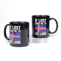 Tasse à café en céramique imprimée personnalisée par sublimation avec logo du fabricant tasse souvenir