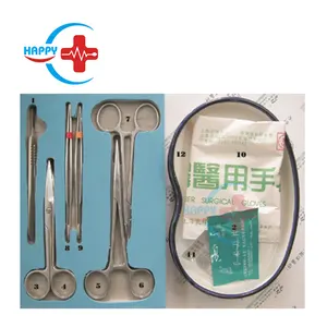 SA0140 Medical surgical instruments minor surgery set ,surgical debridement instrument set
