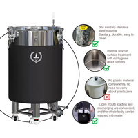 Équipement de Fermentation en Acier Inoxydable 304 de Qualité Alimentaire, Fermenteur à Température Constante pour Baijiu et Fruits
