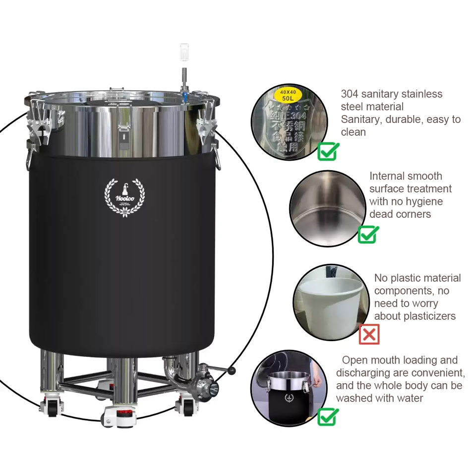 Fermentation Equipment 304 Food Grade Stainless Steel Constant ...