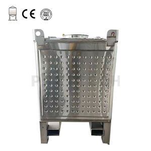 Precio de fábrica 1000L a 5000L carretilla elevadora móvil cuadrado tanque de vino tanque de acero inoxidable - Product Image 6