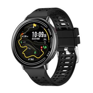 Montre connectée GPS Outdoor 100+ modes sportifs pour femmes et hommes, écran rond HD 1,39 pouces, appels Bluetooth, Dafit, IP68, moniteur de santé, KC100 - Product Image 4