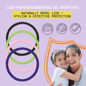 Bracelet <span class=keywords><strong>anti</strong></span>-<span class=keywords><strong>poux</strong></span> élastique solide pour filles, non toxique, aux huiles essentielles végétales, accessoires pour cheveux colorés - Product Image 3