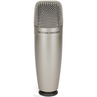 Microphone à condensateur de studio USB C01U Pro, surveillance en temps réel, grand diaphragme, pour la diffusion et l'enregistrement musical