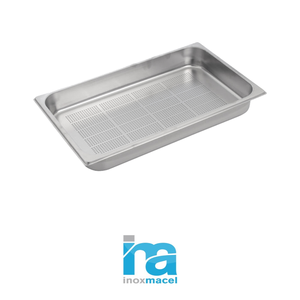 ถาดอาหารสแตนเลสเจาะรู GN 1/1 53 × 32.5 × 6.5 ซม., 1196 กรัม อิน็อกซ์ อิน็อกซ์ มาเซล - Product Image 4