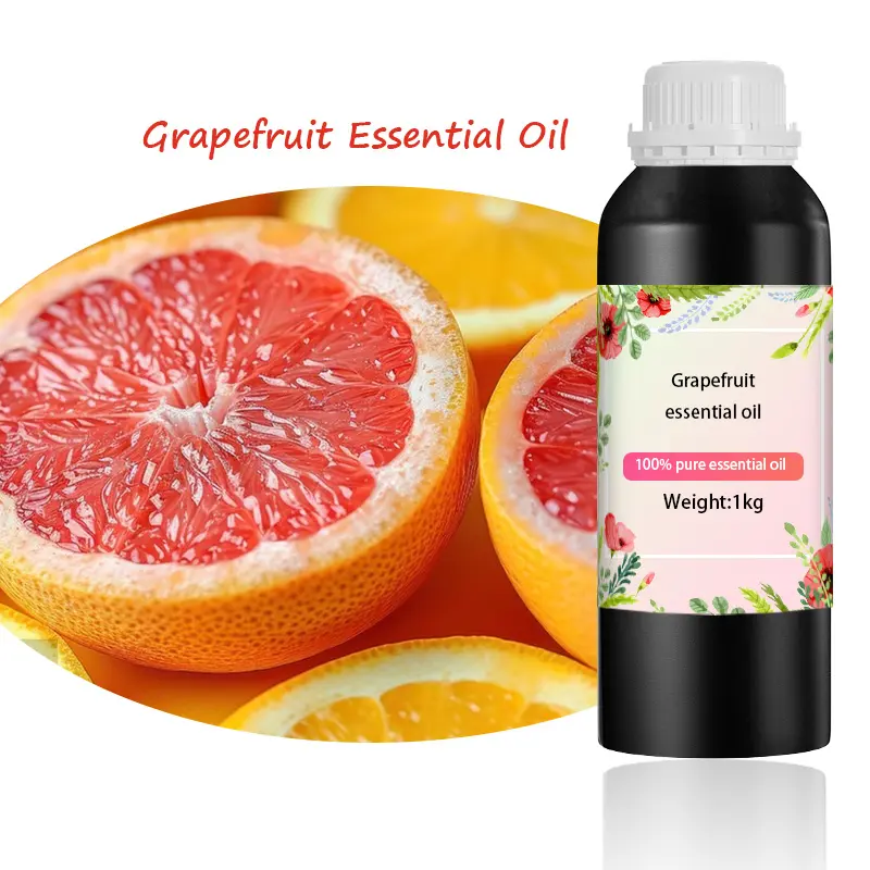 Sehr nachgefragte erstklassige Qualität Grapefruit Ätherisches Öl Eigenmarke natürliche reine Aromatherapie Öle für Hautpflege Massage