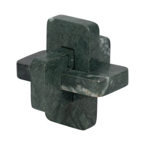 Scultura a nodo in marmo per l'arredamento del soggiorno, decorazione da tavolo per bagno, ufficio, mensola, ingresso, consolle. - Product Image 6