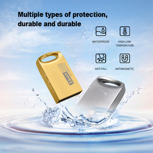 Mini Memoria USB Metálica Personalizable con Logotipo, Unidad Flash USB de 128gb 64gb 32gb 16gb 8gb 4gb 2gb 1gb, <span class=keywords><strong>Pendrive</strong></span> - Product Image 2