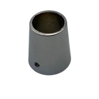 Boucles de cordon rond 24mm directes d'usine, barils de cordon d'extrémité-Accessoires en métal pour sacs