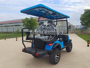 Véhicule de golf électrique 6 places classique, modèle en promotion, avec cabine fermée - Product Image 6