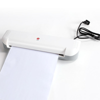 Plastifieuse de bureau A4 de qualité supérieure à grande vitesse de laminage 300 mm, plastifieuse thermique à chaud et à froid pour formats de papier A4, A5, A6