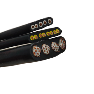 H07rn-f H03rn-f H05rn-f ยางแบนยืดหยุ่นได้สูง3x1.5 3x2.5 3x3.5mm2สายปั๊มจุ่มแกนทองแดงบริสุทธิ์สายกันน้ำ