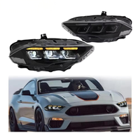 Ford Mustang 2015 bis 2017 Upgrade LED-Scheinwerfer Mit Tagfahrlicht Plug-and-Play Frontlichter Auto-Zubehör Scheinwerfer
