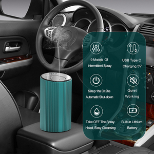 Sản Phẩm Mới Không Dây Có Thể Sạc Lại Xách Tay USB Mini Máy Phun Sương Siêu Âm Điện Xe Tinh Dầu Không Nước Khuếch Tán Hương Thơm - Product Image 2