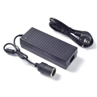 Adaptateur secteur 12V 5A 60W AC/DC, convertisseur de prise allume-cigare 100-240V vers 12V pour réfrigérateur de voiture, réfrigérateur portable