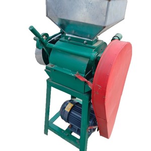 Máquina trituradora de granos para procesamiento de cereales, multifuncional, manual, con motor, para uso doméstico pequeño. - Product Image 5