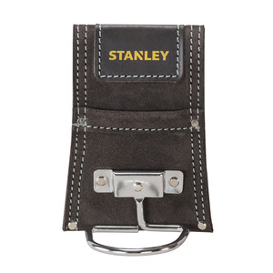 Étui pour marteau en cuir Stanley avec clip de ceinture en métal pour le rangement des outils - Product Image 1