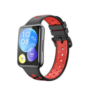 Coolyep-Correa de silicona personalizada para reloj inteligente, pulsera de goma suave para <span class=keywords><strong>huawei</strong></span> <span class=keywords><strong>watch</strong></span> <span class=keywords><strong>FIT</strong></span> 2, <span class=keywords><strong>precio</strong></span> de fábrica - Product Image 2