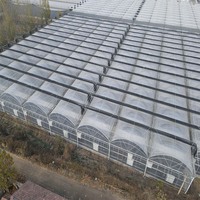 Offre Spéciale agricole entièrement automatique Pc feuille Tunnel système hydroponique occultant lumière privation serre