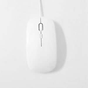Souris optique filaire ultra-fine silencieuse avec rétroéclairage RVB, design ergonomique, rechargeable, pour droitiers, ordinateur <span class=keywords><strong>portable</strong></span>, usage professionnel - Product Image 1