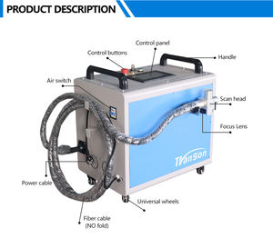 Máquina de <span class=keywords><strong>Limpieza</strong></span> Láser de 500W 1000W para Eliminar Pintura de Madera y Piezas de Automóviles con Buen <span class=keywords><strong>Servicio</strong></span> Postventa - Product Image 6