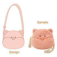 Sacs à dos en peluche personnalisés de haute qualité avec logo animalier, fabrication sur mesure