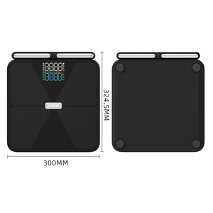 Báscula Inteligente de Grasa Corporal CF661BLEWIFI con Pantalla LED de 300 mm, Bluetooth, WiFi, Recargable, para el Hogar - Product Image 2