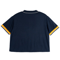T-shirt à manches courtes en polyester respirant de haute qualité pour homme de la marque ETAI - Couleur contrastée