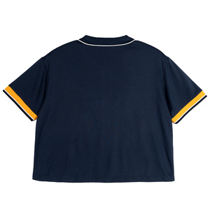 T-shirt Cardigan de Baseball à Manches Courtes pour Homme de la Marque <span class=keywords><strong>ETAI</strong></span> - Haute Qualité, Couleurs Contrastées, Anti-Humidité, Emballage en Boîte Colorée - Product Image 2