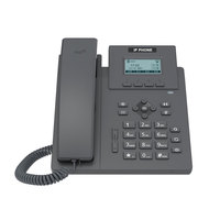 2 comptes SIP, téléphone IP d'entrée de gamme haute performance Proolin-X300/X300E avec écran LCD de 2,3 pouces