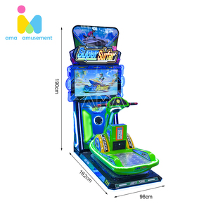 Machine de jeu d'arcade de course automobile de simulation à prix d'usine en gros, Super <span class=keywords><strong>Surfer</strong></span>, machine de jeu d'arcade de course automobile pour enfants - Product Image 3