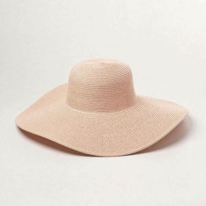 Sombrero de Paja para Mujer, Ala Ancha, Estilo Casual, para Playa, Verano, Viajes, Venta al Por Mayor - Product Image 3