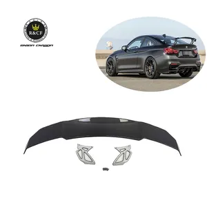 F80 M3 GTS -V Style GT Wing rear spoiler carbon fiber rear wing F80 F82 F83 universal Spoiler For BMW F8X M3 M4 M2