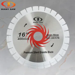 18 ''/450 mét A1 im lặng Chất lượng cao Kim Cương đĩa cho bê tông lưỡi phân đoạn và kim cương Lưỡi cưa cho đá cẩm thạch Granite bê tông