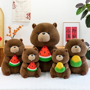 ตุ๊กตาหมีกราวด์ฮอกน่ารัก ของตกแต่งหมอนตุ๊กตากราวด์ฮอก ของขวัญเทศกาล ของตกแต่งบ้าน รับขายส่ง - Product Image 2