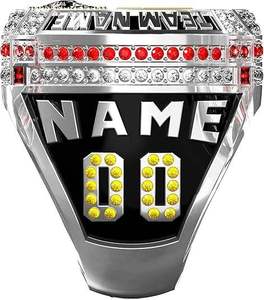 Anillo de Campeonato de Deportes de Fantasía 2024 para Equipos Personalizados de Béisbol, Sóftbol, Voleibol y Baloncesto para Bodas - Product Image 2