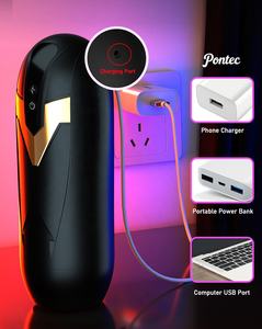 Masturbateur masculin de poche 3 en 1, machine de poche épaisse pour le plaisir, masturbateur masculin électrique vibrant, jouet d'outil de poche - Product Image 3