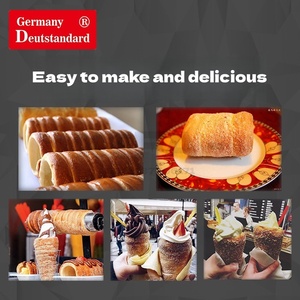 Máquina para Hacer Conos de Helado, Horno para Chimney Cake, Equipo para Hornear Kurtos Kalacs y Donuts, Una Máquina Multiusos para Cafeterías y Comida Callejera - Product Image 4