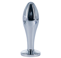 Dilatateur anal de luxe en trois parties, jouet sexuel pour adultes, mini plug anal en métal sexy avec cristaux de diamant, unisexe