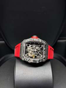 ราคาขายส่ง RM นาฬิกาฮิปฮอปคุณภาพสูง สแตนเลสสตีล ETA เครื่องจักรกลโครโนกราฟ หน้าปัดแซฟไฟร์ กันน้ำ 5BAR - Product Image 3