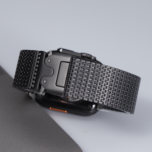 Apple Watch 용 천연 티타늄 밀라노 루프 울트라 통기성 <span class=keywords><strong>2</strong></span> 38 40 42 44 45mm 49mm 크기 - Product Image 4